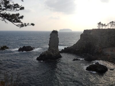 Jeju island island sea photo