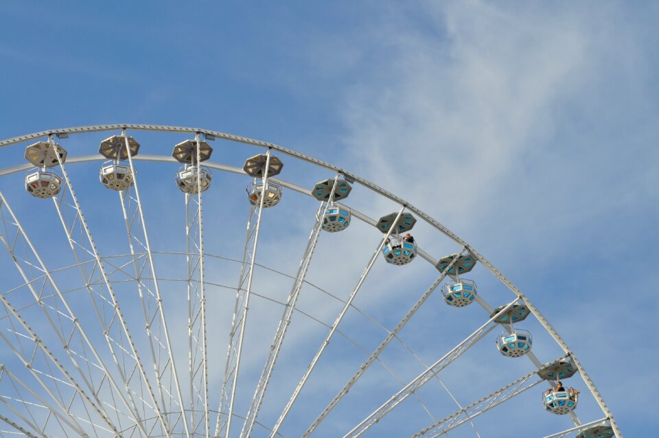 Ride summer blue sky