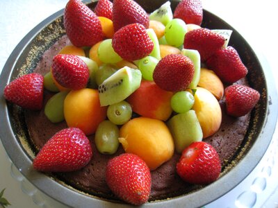 Form cake chocolate