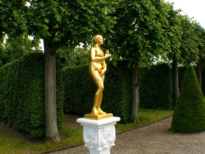 Roman figure stone photo