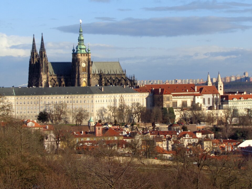 Prague panorama castle