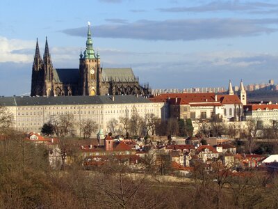 Prague panorama castle