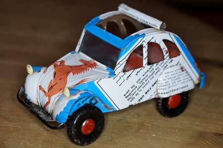Toy car africa box photo