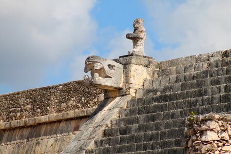 Kukulcan the ruins of the maya