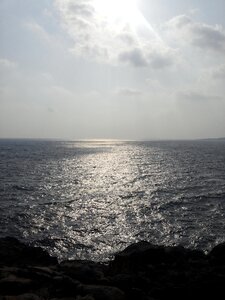 Sea sky jeju island photo