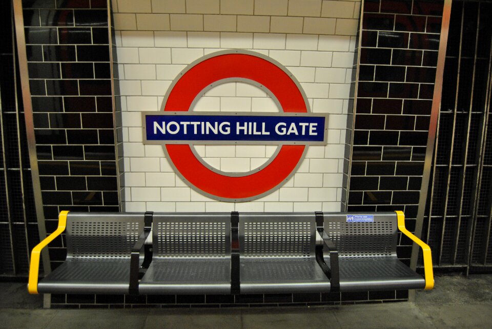London metro station