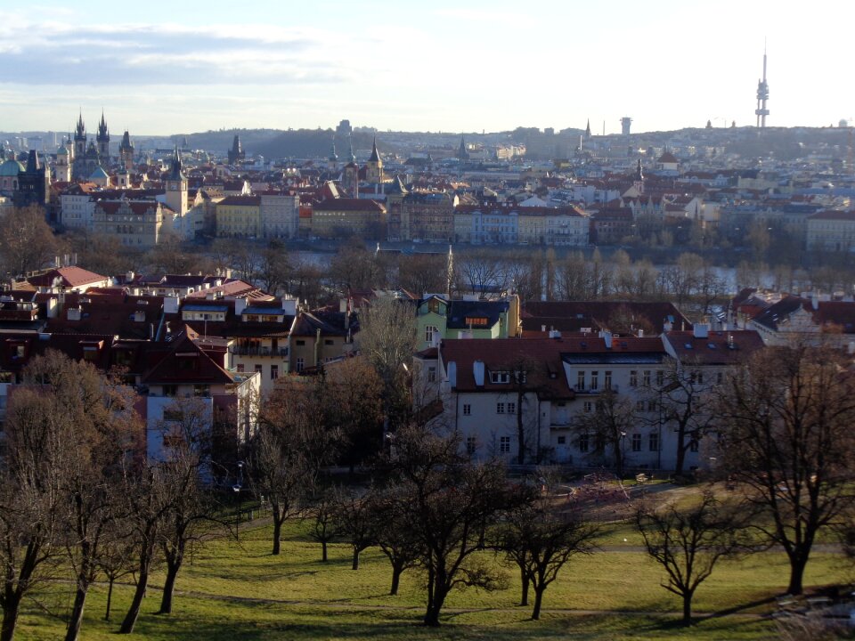 Prague panorama old town