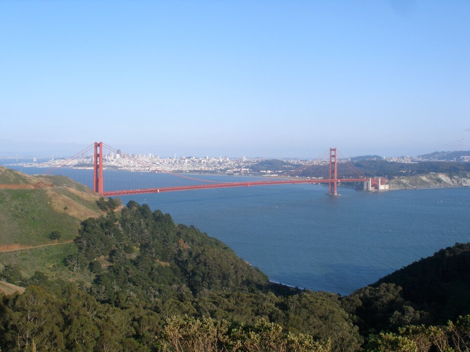 Golden gate bridge landscape
