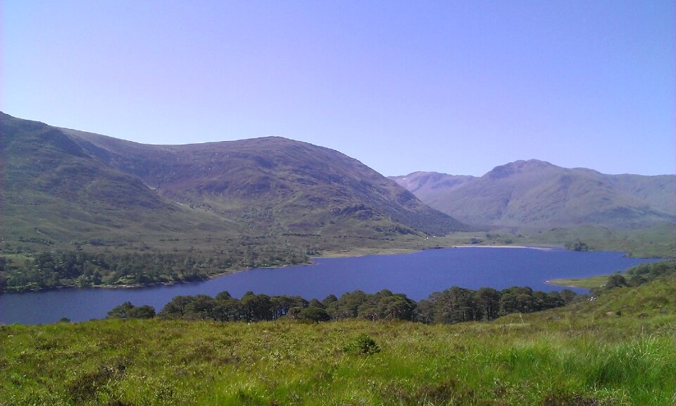 Summer scottish landscape