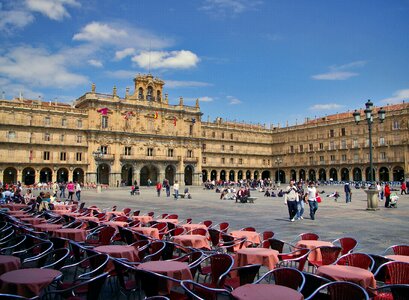 Tables square spain photo