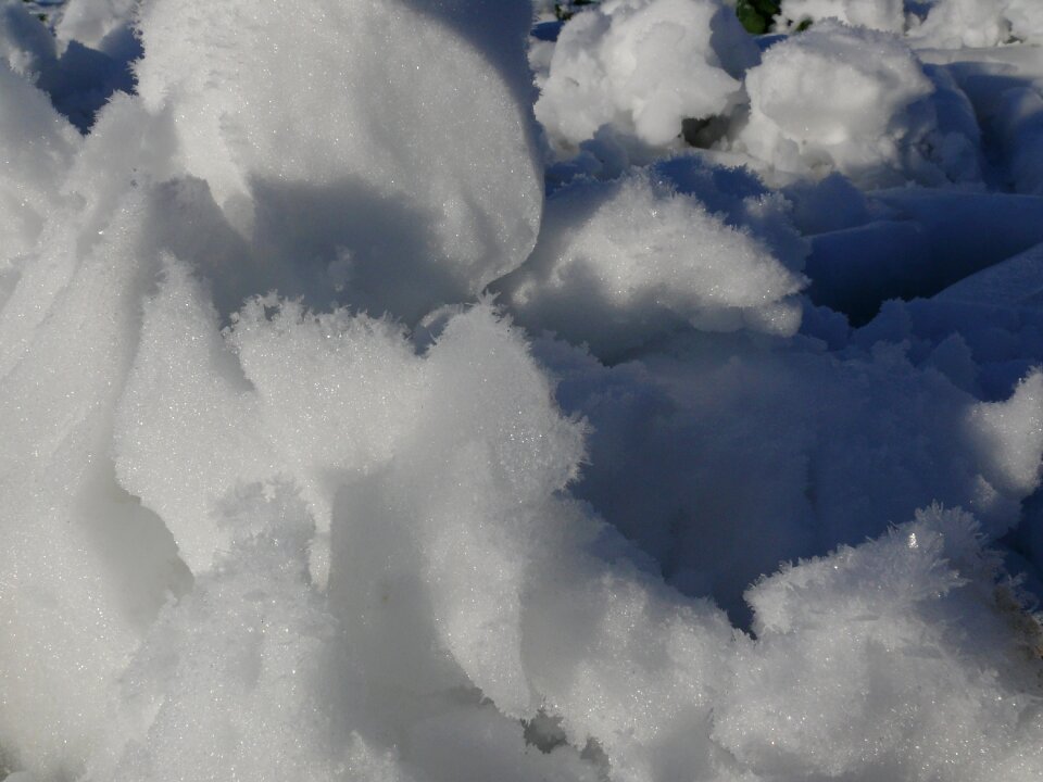 Crystal ice crystal frost