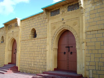 Architecture morocco rabat brown mosque photo