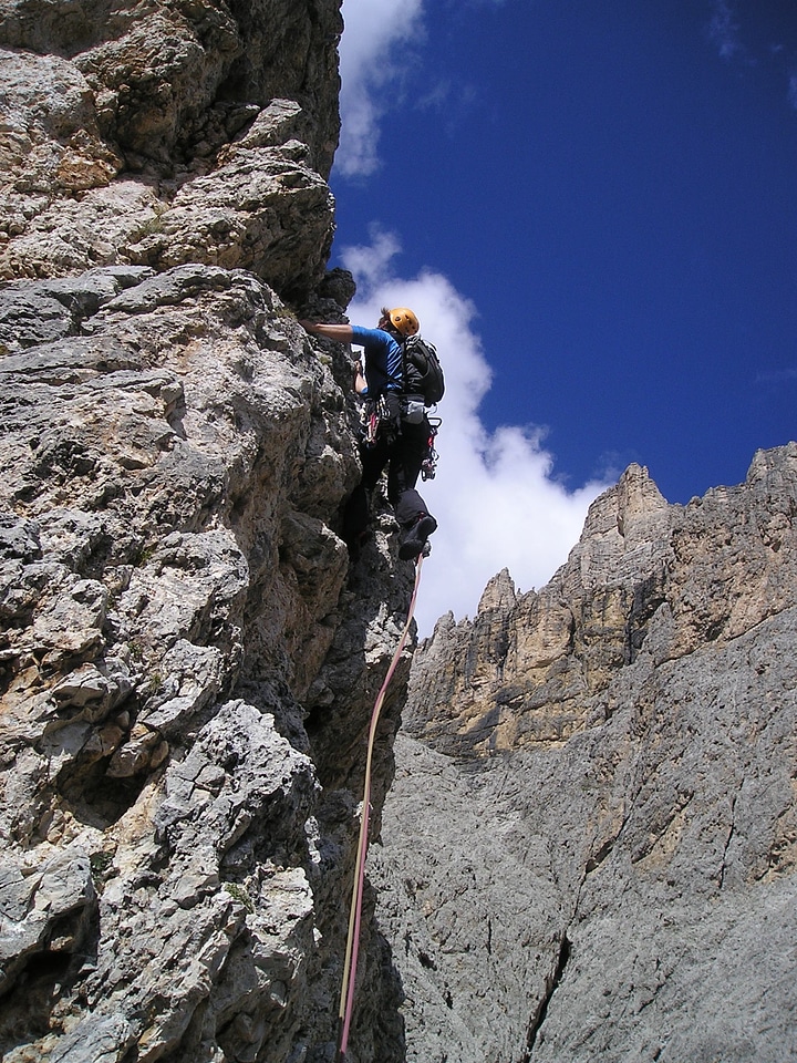 Climb extreme sports steep