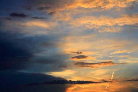 After the rain cloud weather photo