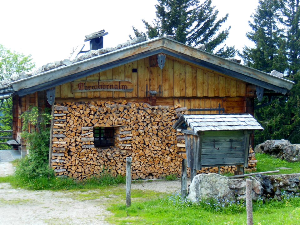 Mountains toll road upper bavaria