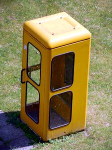 Telephone old yellow