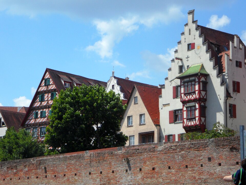City scenery houses