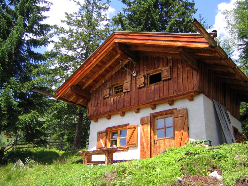Mountains vacations hut