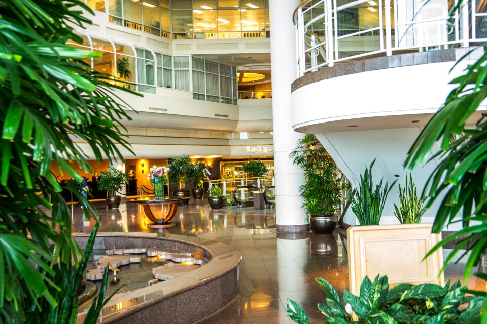 Harbor pan pacific hotel lobby