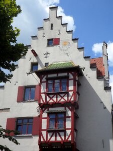 Ulm historic center house facade photo