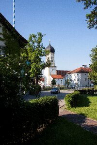 Onion dome baroque upper bavaria photo