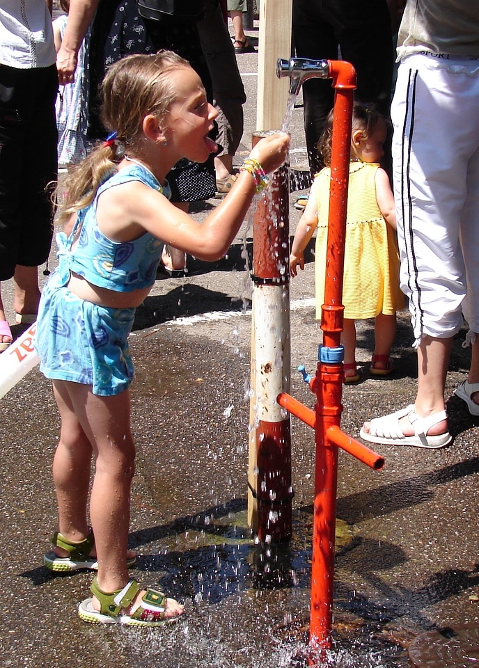 Heat child fountain