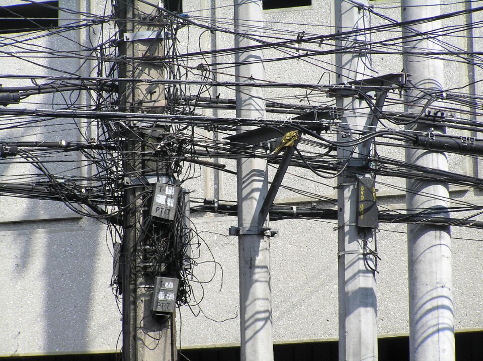 Chaos jumble cable gewurstel