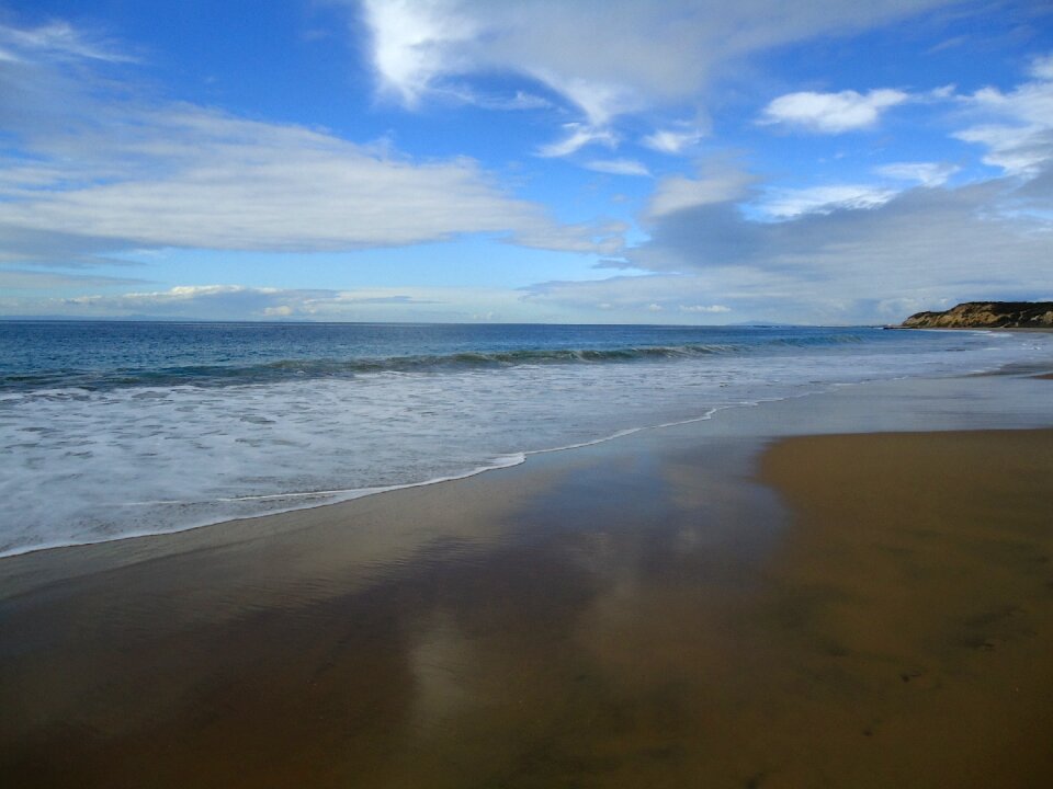 Beach sky landscape