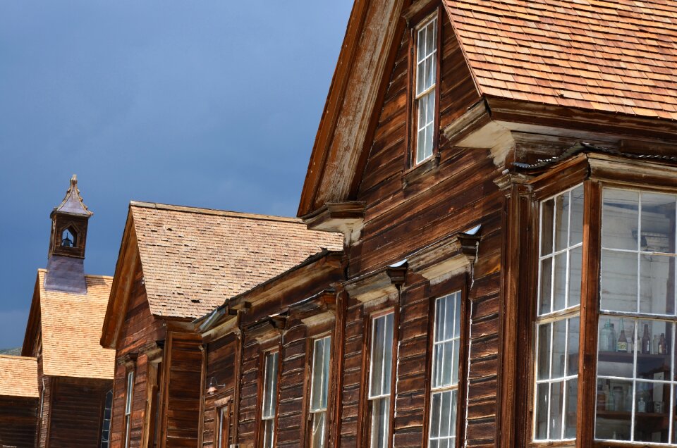 Historic buildings brown ghost