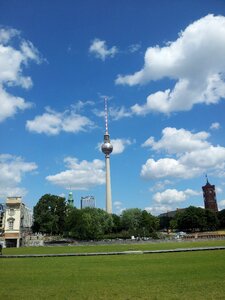 City transmission tower architecture