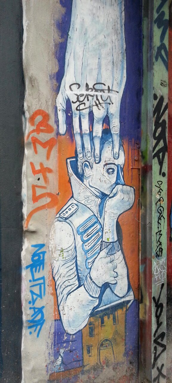 Street art murals art
