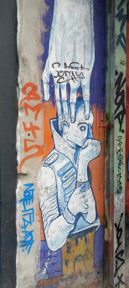 Street art murals art