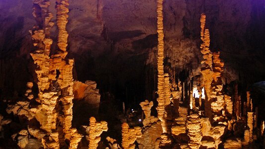 Stalactite stalagmite france photo