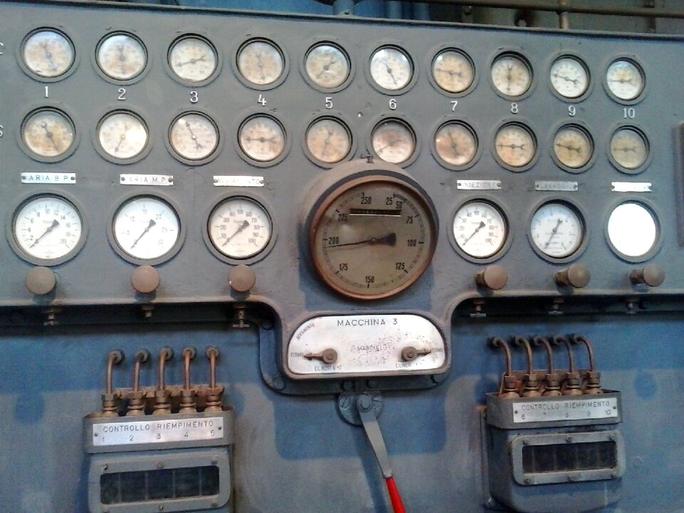 Machine industrial archeology counters
