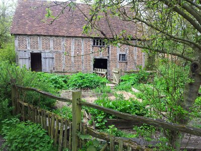 Hut building rural photo