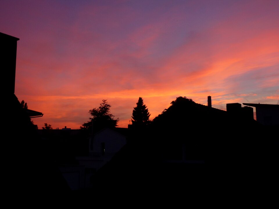 Mood sky sunset