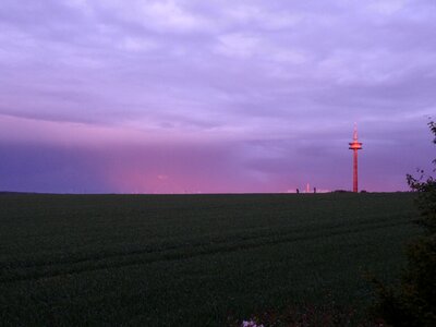 Afterglow sky twilight