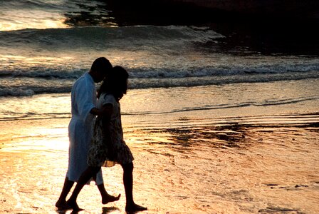 Couple romantic holiday