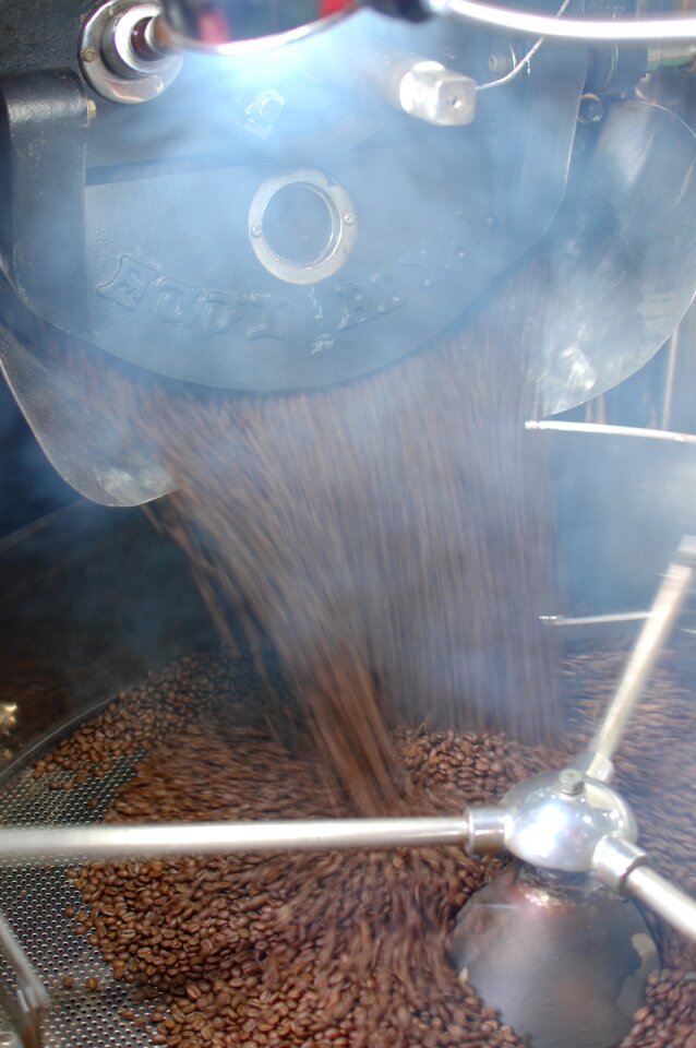 Roasting bean grilled