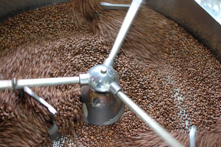Roasting bean grilled