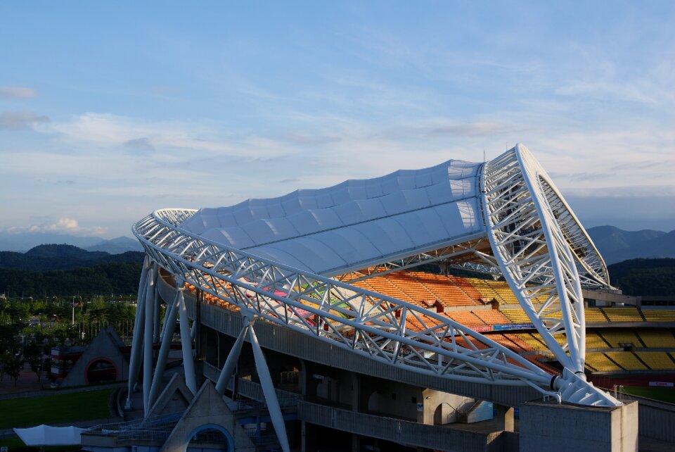 Daegu football architecture