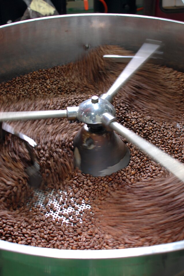 Roasting bean grilled