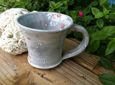 Earthenware pottery thrown