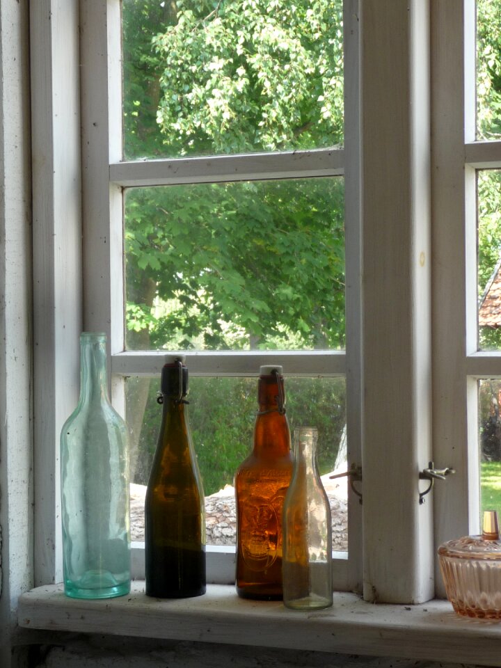 Still life window sill white