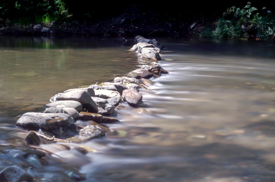 Nature liquid flowing