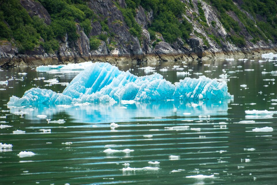 Ice mountains snow photo