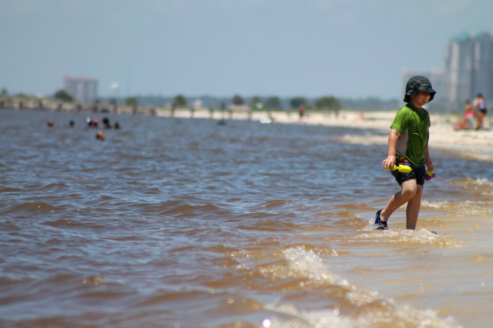 Water beach coast photo