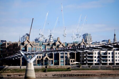 Building construction site london