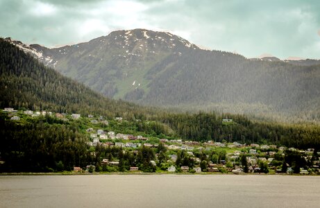 Snow scenic landscape photo