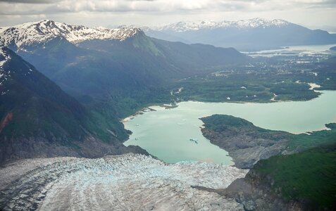 Snow scenic landscape photo